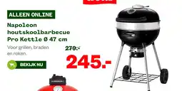 Welkoop Napoleon houtskoolbarbecue Pro Kettle Ø 47 cm aanbieding