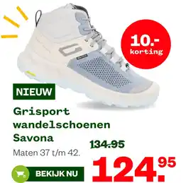 Welkoop Grisport wandelschoenen Savona aanbieding