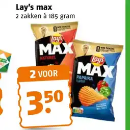 Poiesz Lay's max aanbieding