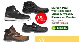 Welkoop Sixton Peak werkschoenen Lugano, Aviano, aanbieding