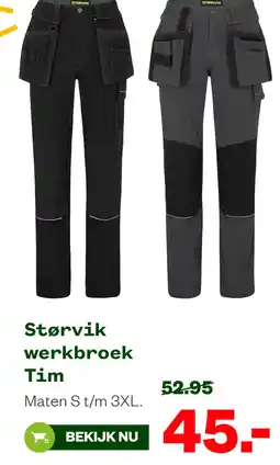 Welkoop Størvik werkbroek Tim aanbieding