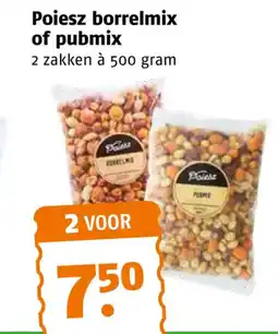 Poiesz Poiesz borrelmix of pubmix aanbieding