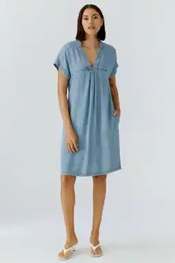 Wehkamp OUI spijkerjurk blauw aanbieding