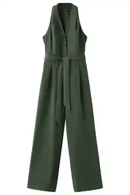 Wehkamp Mango jumpsuit kaki aanbieding