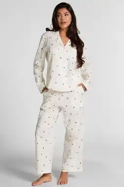 Wehkamp Hunkemöller pyjamabroek wit aanbieding