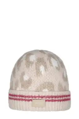 Wehkamp Barts muts met panterprint beige aanbieding