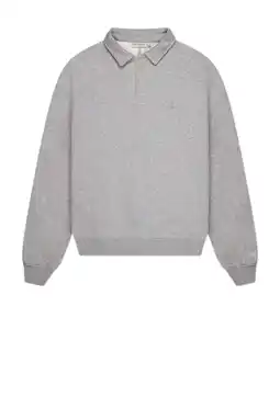 Wehkamp Off The Pitch relaxed polo grijs aanbieding