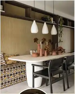Eijerkamp Stel zelf samen eetkamerstoel Jan. eettafel Olive. hanglamp Iggy aanbieding