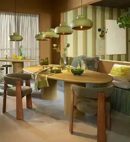 Eijerkamp Eettafel Colore, Eetkamerstoel Granite aanbieding