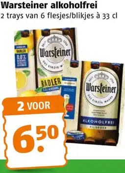 Poiesz Warsteiner alkoholfrei aanbieding