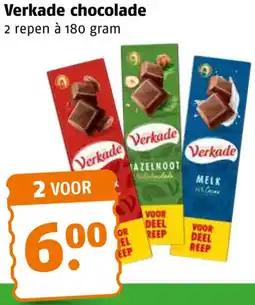 Poiesz Verkade chocolade aanbieding