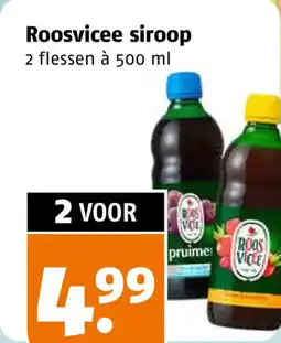 Poiesz Roosvicee siroop aanbieding