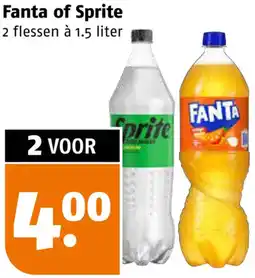 Poiesz Fanta of Sprite aanbieding