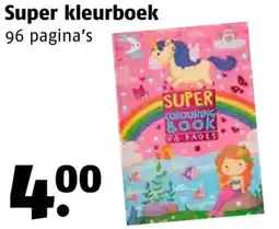 Poiesz Super kleurboek aanbieding