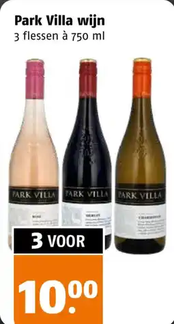 Poiesz Park Villa wijn aanbieding