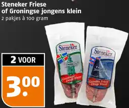 Poiesz Steneker Friese of Groningse jongens klein aanbieding