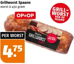 Poiesz Grillworst Spaans aanbieding