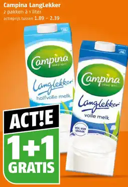 Poiesz Campina LangLekker aanbieding