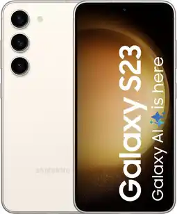 Bol.com Samsung Galaxy S23 5G - 256GB - Cream aanbieding
