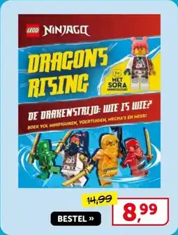 Boekenvoordeel Lego ninjago De Drakenstrijd: wie is wie? aanbieding