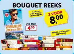 Boekenvoordeel Bouquet reeks aanbieding