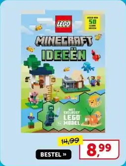 Boekenvoordeel Lego Minecraft Ideeen aanbieding