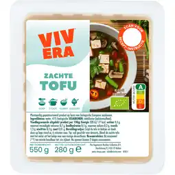 Jumbo Vivera Zachte Tofu 550 g aanbieding