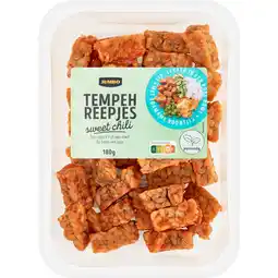 Jumbo Jumbo Tempeh Reepjes Sweet Chili 180 g aanbieding