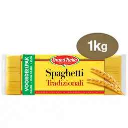 Jumbo Grand'Italia Spaghetti Tradizionali Voordeelpak 1kg aanbieding