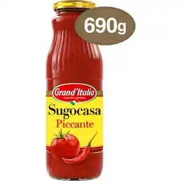 Jumbo Grand'Italia Pastasaus Sugocasa Piccante 690 g aanbieding