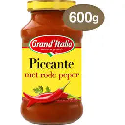 Jumbo Grand'Italia Pastasaus Piccante 600 g aanbieding