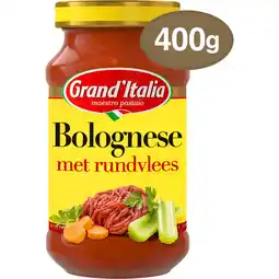 Jumbo Grand'Italia Bolognese met Rundvlees 400 g aanbieding