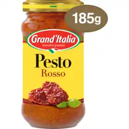 Jumbo Grand'Italia Pesto Rosso met Zongedroogde Tomaat 185g aanbieding
