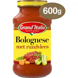 Jumbo Grand'Italia Bolognese met Rundvlees 600 g aanbieding
