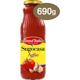 Jumbo Grand'Italia Sugocasa Aglio met Knoflook 690 g aanbieding