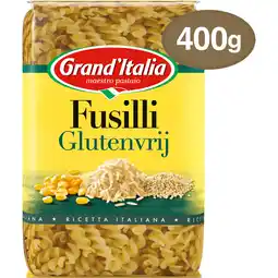 Jumbo Grand'Italia Fusilli Glutenvrij Pasta 400 g aanbieding