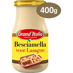 Jumbo Grand'Italia Besciamella voor Lasagne 400 g aanbieding