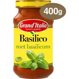 Jumbo Grand'Italia Basilico met Basilicum 400 g aanbieding