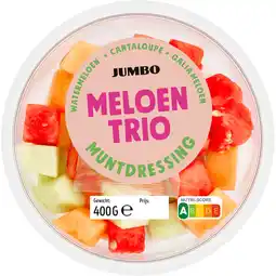 Jumbo Jumbo Meloen Trio Muntdressing 400 g aanbieding