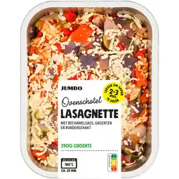 Jumbo Jumbo Ovenschotel Lasagnette 900 g aanbieding