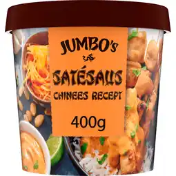 Jumbo Jumbo's Satésaus Chinees Recept 400 g aanbieding