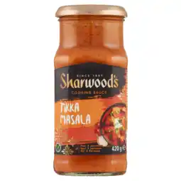 Jumbo Sharwood's Cooking Sauce Tikka Masala 420 g aanbieding