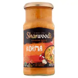 Jumbo Sharwood's Cooking Sauce Korma 420 g aanbieding