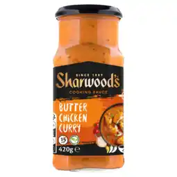 Jumbo Sharwood's Cooking Sauce Butter Chicken Curry 420g aanbieding