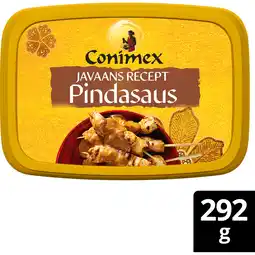 Jumbo Conimex Pinda Satésaus Javaanse 292 g aanbieding