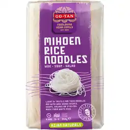 Jumbo Go-Tan Mihoen Rice Noodles 250 g aanbieding