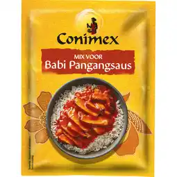 Jumbo Conimex Mix Babi Pangangsaus 43g aanbieding