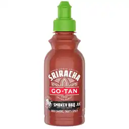 Jumbo Go-Tan Smokey Sriracha Hot Chilli Sauce 215 ml aanbieding