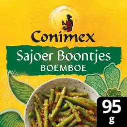 Jumbo Conimex Boemboe Sajoer Boontjes 95 g aanbieding