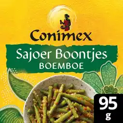 Jumbo Conimex Boemboe Sajoer Boontjes 95 g aanbieding